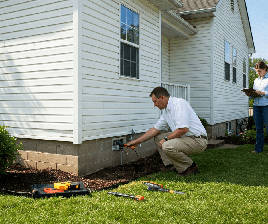 Inspect and Seal Bathroom and Kitchen Areas