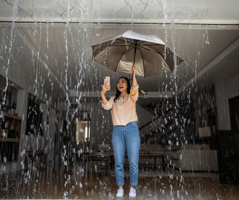 Minor Ceiling Stains