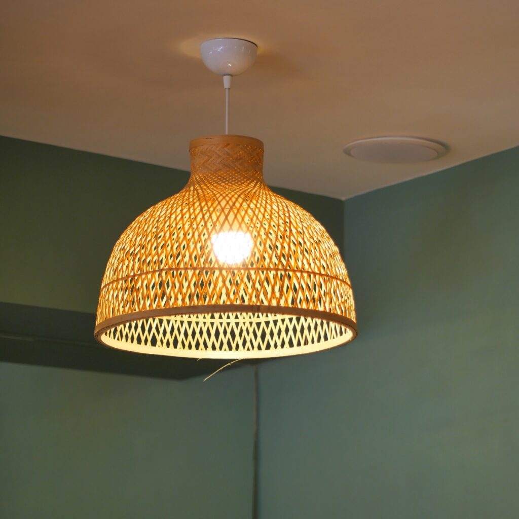 Safe and secure light fixture installation with proper wiring