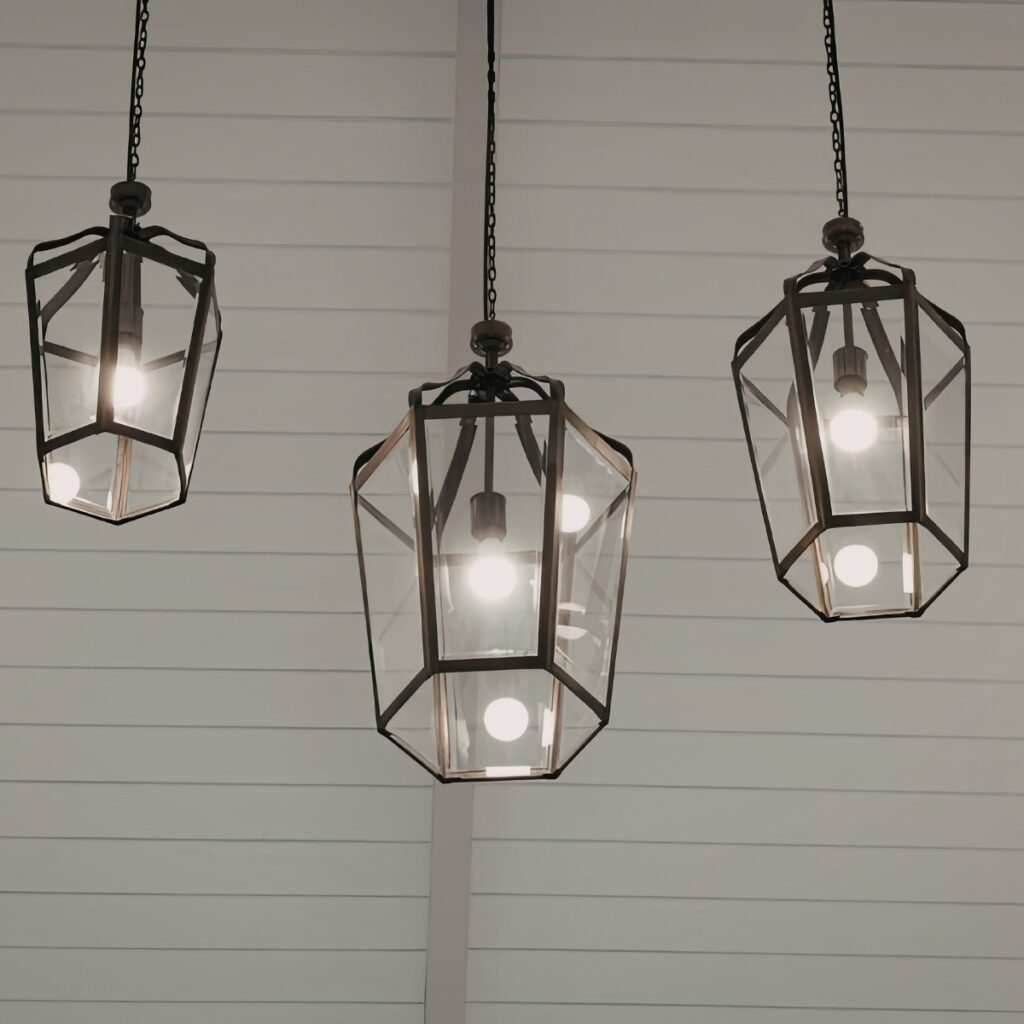 Safe and secure light fixture installation with proper wiring