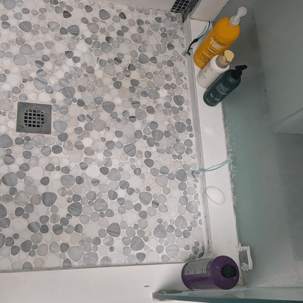 Applying new silicone for waterproof sealing