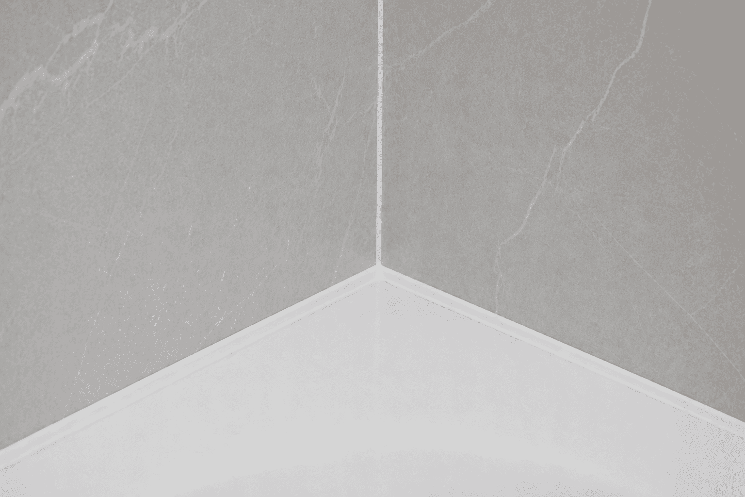new bathroom caulking clean white silicone Richmond Hill
