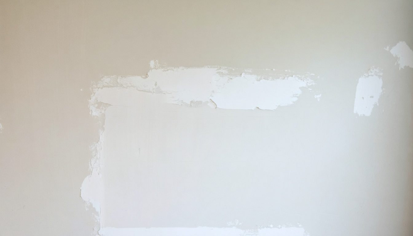 finished drywall repair smooth wall primed and ready for painting Toronto