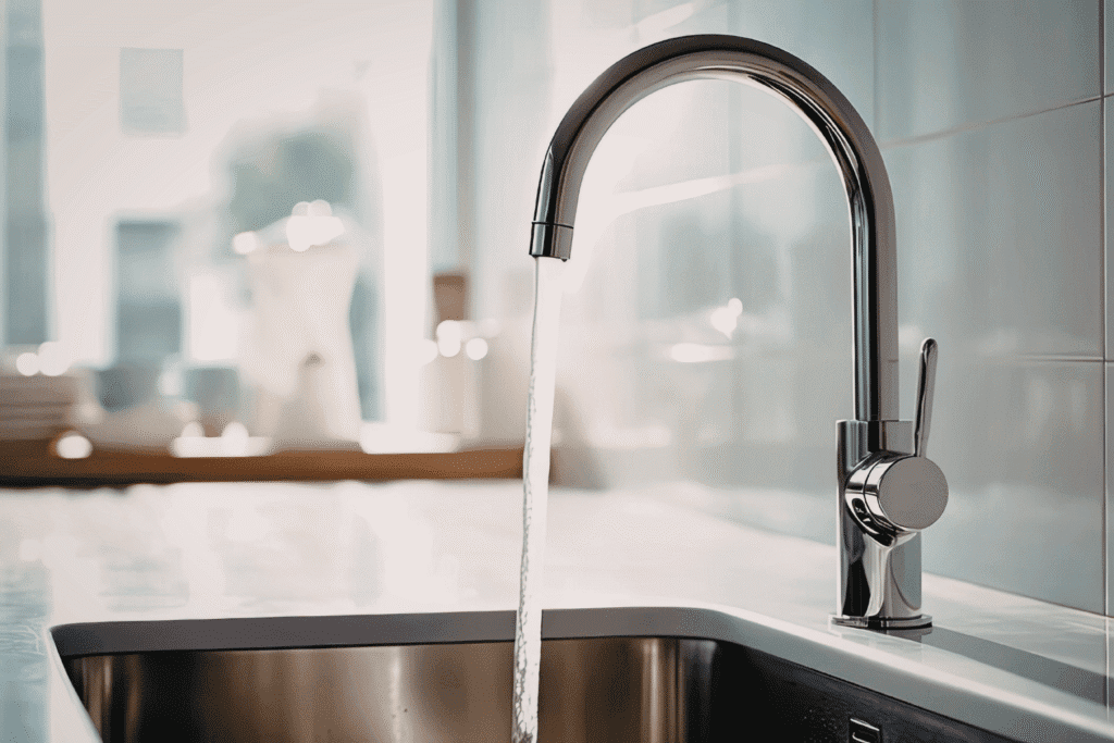 professional faucet repair Toronto clean fixed sink