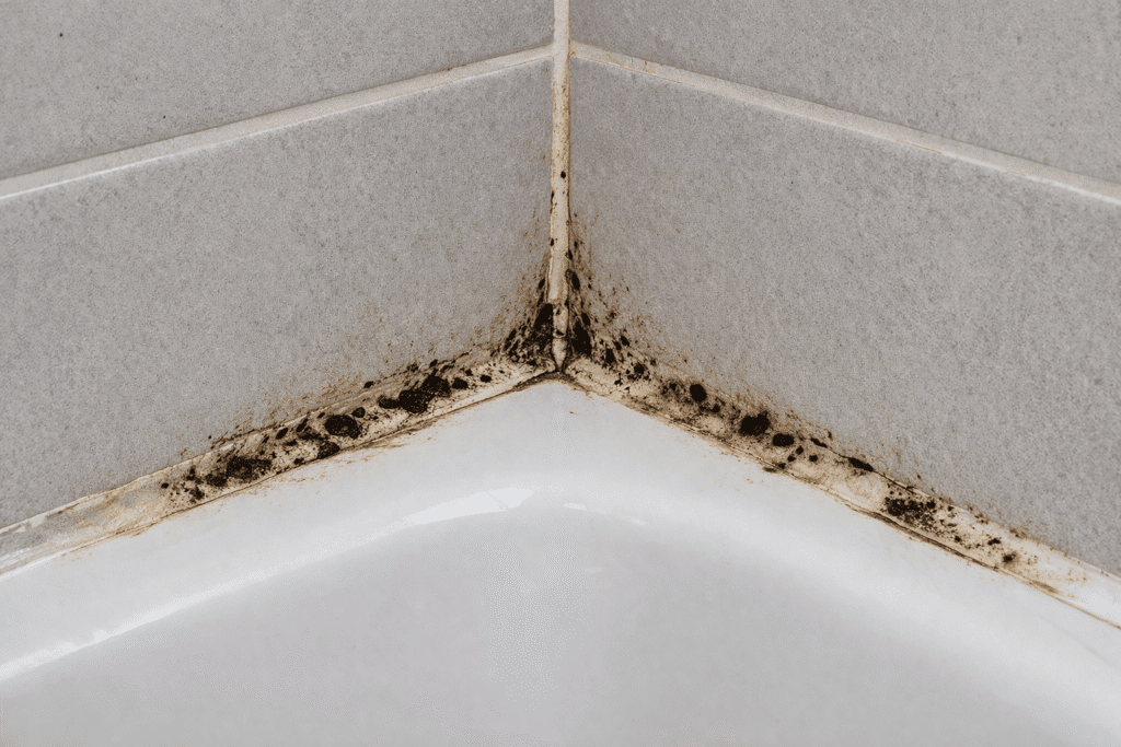 bathroom caulking Toronto black mold shower seal