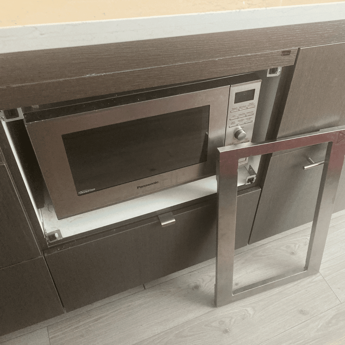 old microwave removal kitchen Markham