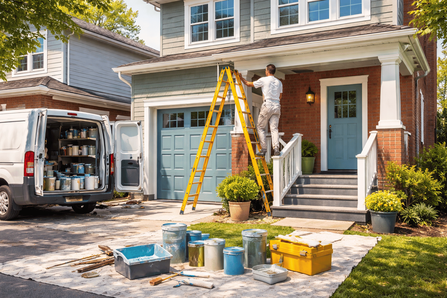 painting services Toronto interior home wall painting