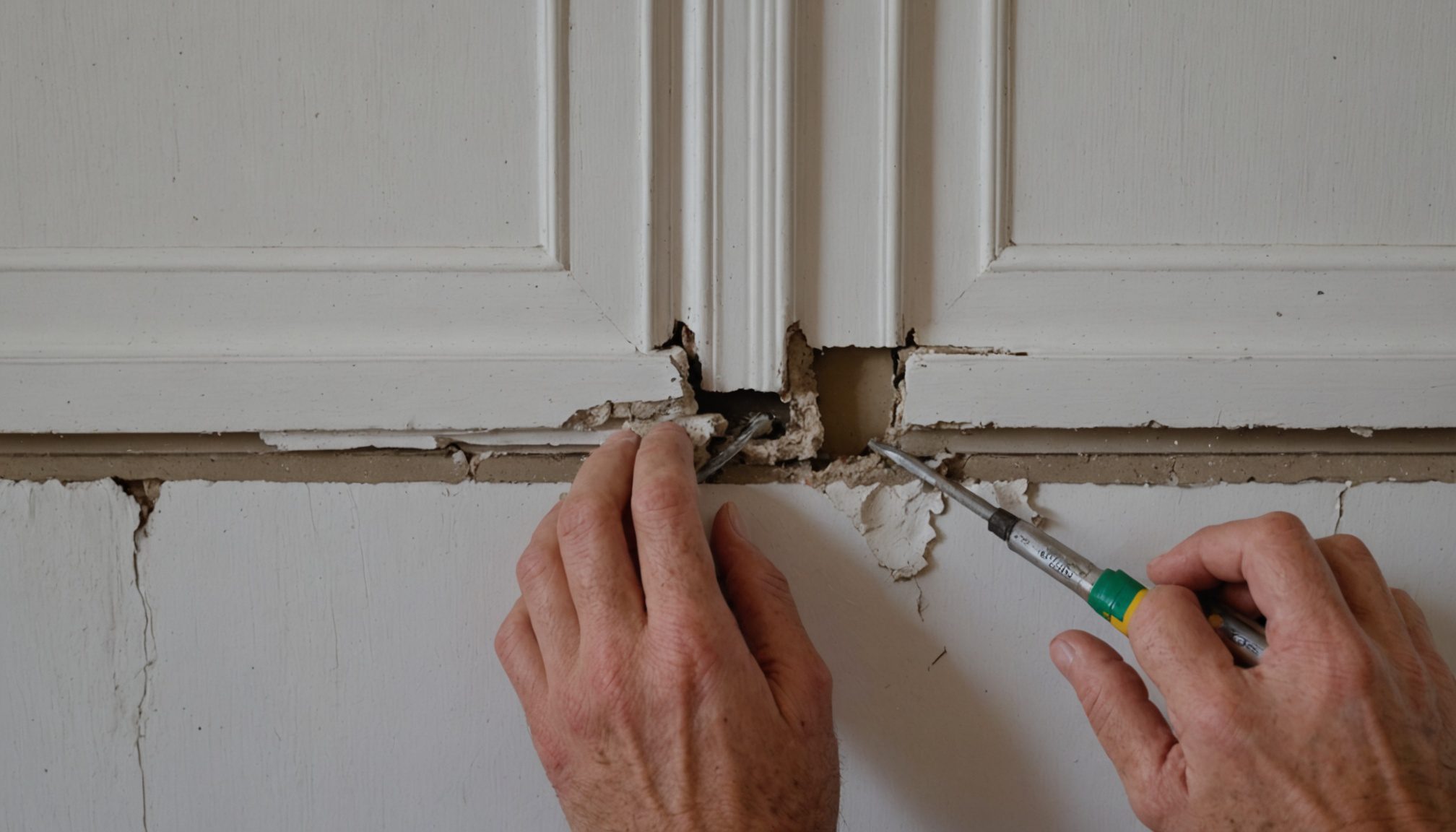 Common small home repairs Toronto homeowners face — cracks, holes, peeling caulk