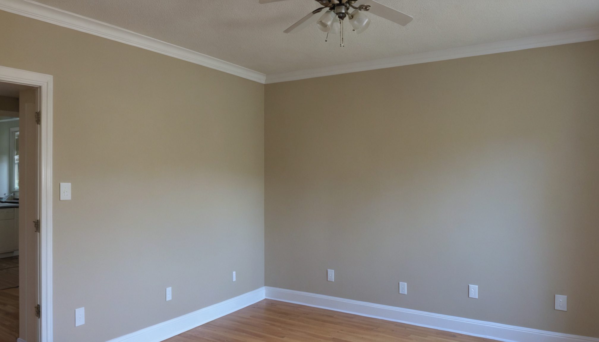 Finished small home repairs Toronto — clean walls and trim after professional handyman visit