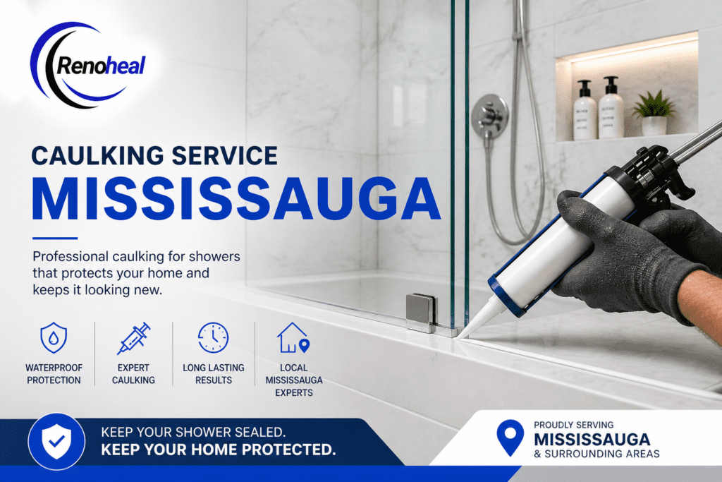 Best local Mississauga shower caulking service