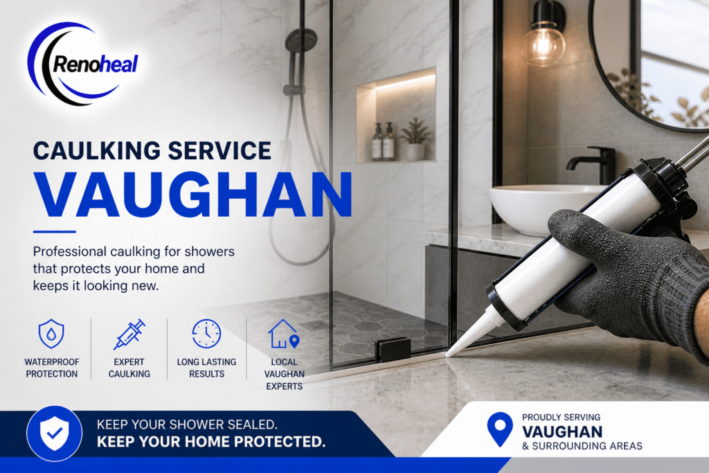 Best local Vaughan shower caulking service