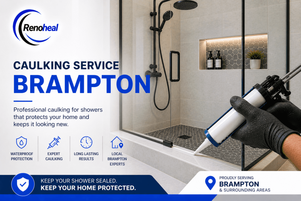 Best local Brampton shower caulking service