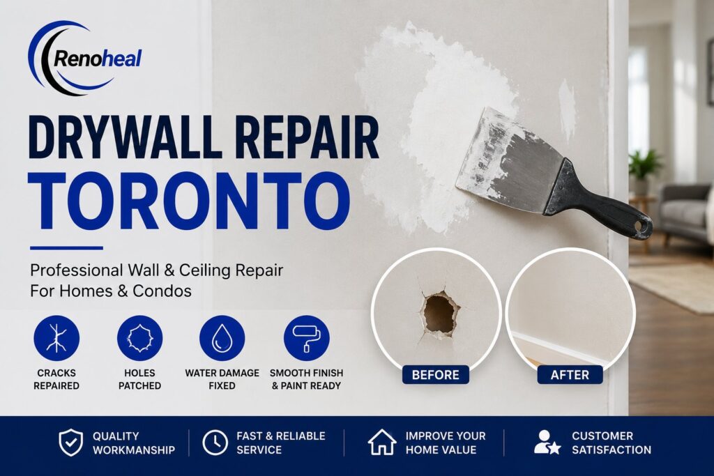 drywall patching and painting Toronto