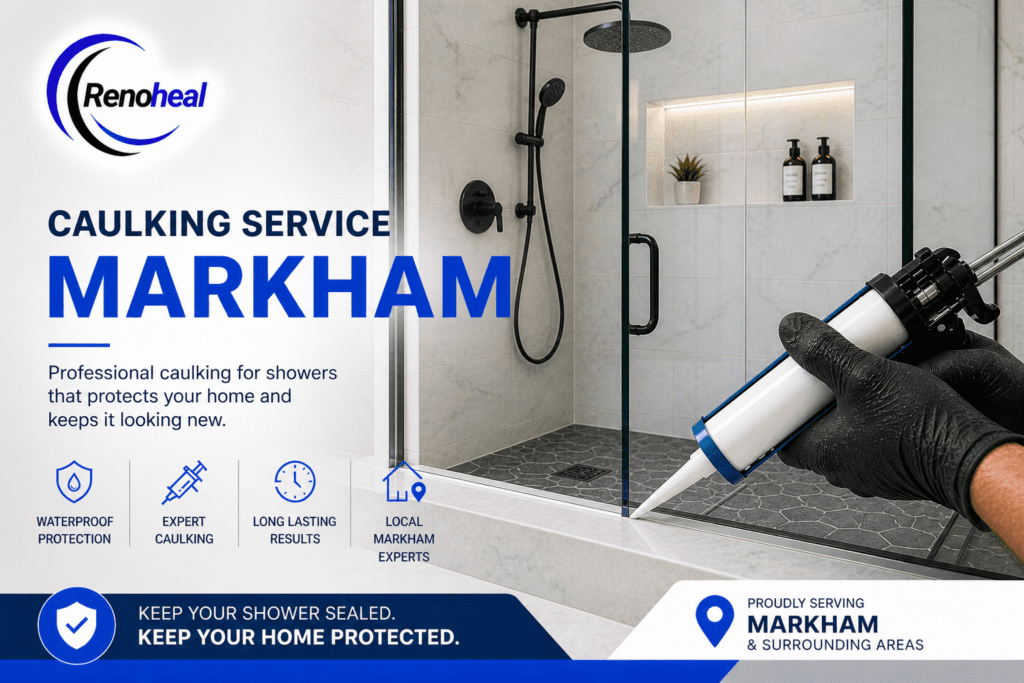 Best local Markham shower caulking service