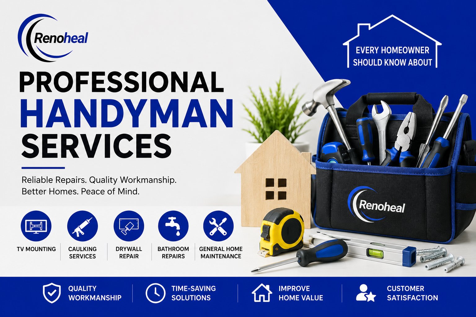 Professional handyman services in Toronto and GTA