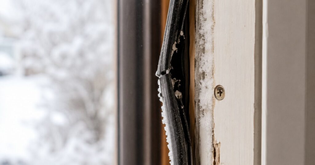 door frame misalignment causing closing issues
