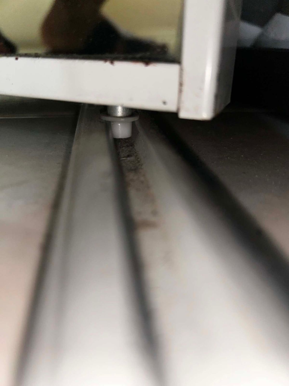 Bifold mirrored closet door repair in North York — track alignment inspection