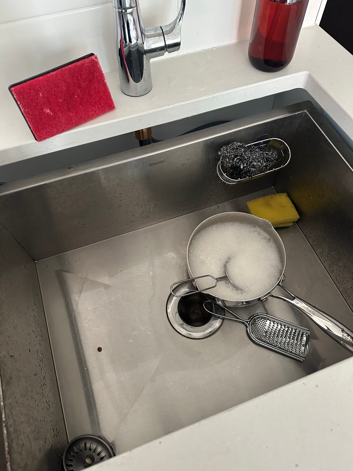 kitchen sink reglue countertop Toronto — RenoHeal project photo 1