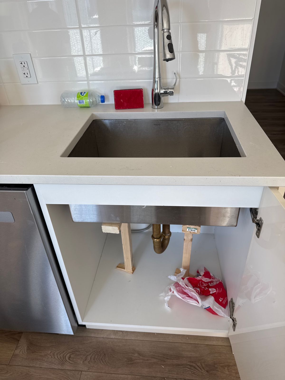 kitchen sink reglue countertop Toronto — RenoHeal project photo 2