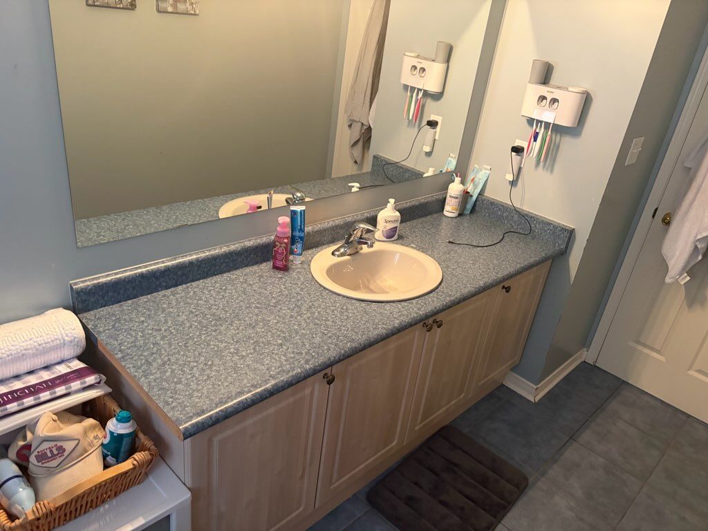 double vanity installation Toronto — RenoHeal project photo 1
